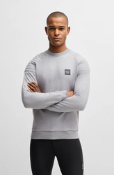 Bluza męska LEX grey melange HUGO BOSS EQESTRIAN