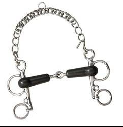 Pelham gumowy 1xłamany FEELING