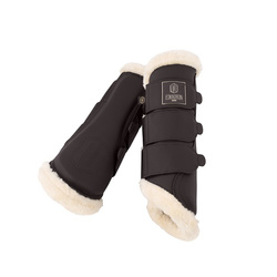 Ochraniacze FauxLeather FF blk truffle ESKADRON