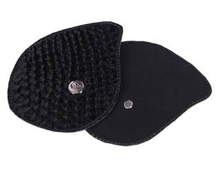 Top ozdoba do oficerek ROMY Junior croco/black QHP