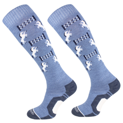 Skarpetki jeździ. Unicorn wełna COMODO