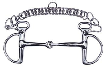 Wędzidło Kimberwick 1xłamane FEELING