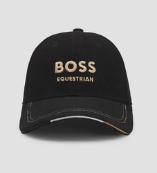 Czapka z daszkiem CLASSIC CORD black 57 HUGO BOSS EQUESTRIAN