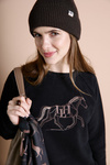 Bluza MALLORCA bez kaptura blk LOVE LIKE HORSES