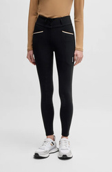 Bryczesy damskie HAILEY HW black HUGO BOSS EQUESTRIAN