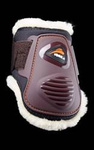 Ochraniacze eLIGHT FLUFFY Vel tył L black EQUICK