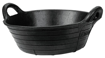 Miska żłób gumowy 20l black KERBL