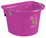 Żłób 12l przenośny z zaw. i pał. pink KERBL