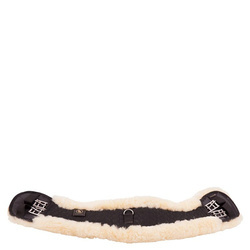 Popręg z futrem ECLIPSE black/natural BR