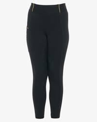Legginsy młodzieżowe JUNIOR black EQUESTRO