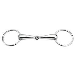 Wędzidło zwykłe 1xłamane puste FEELING