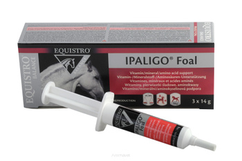 Witaminy dla źrebiąt IPALIGO FOAL 3x14g EQUISTRO