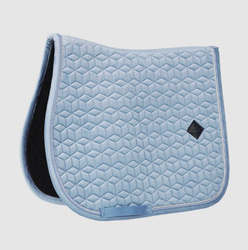 Czaprak VELVET light blue COB KENTUCKY