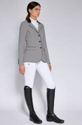 Frak damski GP Perforated grey CAVALLERIA TOSCANA