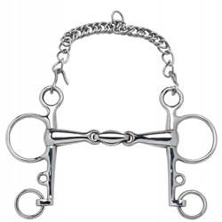 Pelham pusty 2xłamany 13,5cm FEELING