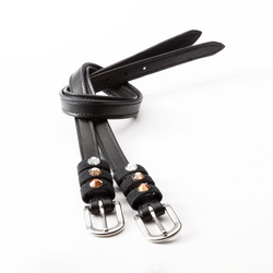 Paski do ostróg SEASON DREAMS  black KAVALKADE