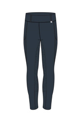 Legginsy młodz. zimowe DEA blueberry HORZE