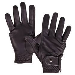 Rękawiczki skórzane PRO black QHP