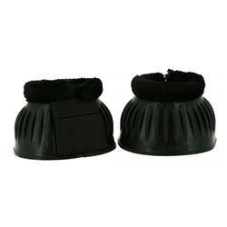 Kalosze gumowe z futrem black EKKIA