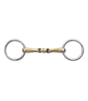 Wędzidło zwykłe 2xłamane pełne 18mm WALDHAUSEN