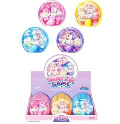 Gra wodna okrągła żółta JEDNOROŻEC