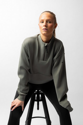 Bluza damska LILOU mulled basil B-VERTIGO
