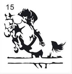 Naklejka na samochód wzór 15 czarna